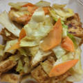 ☆まめたん☆'s cooksnap of when they made 厚揚げ＆キャベツの生姜焼き.