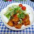 ととろ＆めい's cooksnap of when they made 厚揚げの肉巻きコチュジャン.