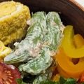新妻あや's cooksnap of when they made スナップえんどうのマヨおかか和え.