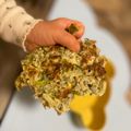 nok♡'s cooksnap of when they made ☆手づかみお好み焼き☆離乳食後期～完了期.