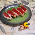 みかかめ's cooksnap of when they made ♪かまぼこのきゅうりに筋子はさみ♪.