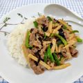 在宅勤務のおじさん's cooksnap of when they made 忘れられない肉絲会飯-ﾙｰｽｰﾎｲﾊﾝ-.