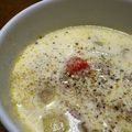 菜つ実☆ミ's cooksnap of when they made 冷蔵庫の残り物野菜で！ミルクスープ.