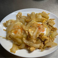 とりぽよ☆ママ's cooksnap of when they made 材料２つ簡単副菜☆玉ねぎと卵の油炒め♡.