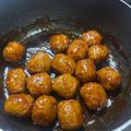 ぼくろっく's cooksnap of when they made 冷凍肉団子で☆あのミートボール.
