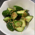 とがリン's cooksnap of when they made 簡単！ごま油でやみつききゅうり.