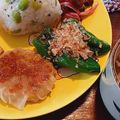 ひっこ's cooksnap of when they made 超簡単！ピーマンのまるごと焼き.
