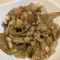 papikun's cooksnap of when they made ☆白菜と揚げ玉の煮物.