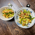 s06007's cooksnap of when they made 蒸し鶏ときゅうりの梅肉和え.