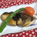 mmameco's cooksnap of when they made ぶりの塩昆布ソテー.