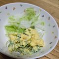 ソラねこ22's cooksnap of when they made ゆで卵と貝割れのサラダ.