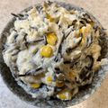 あい♪らんど's cooksnap of when they made 生ひじきとコーンのポテトサラダ.