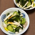 にきけん's cooksnap of when they made 超簡単！カニカマときゅうりの酢の物.