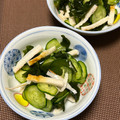 にきけん's cooksnap of when they made 超簡単！カニカマときゅうりの酢の物.