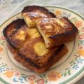 バウチャン's cooksnap of when they made 簡単フライパンでたまごチーズトースト.