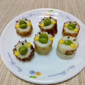 コネコリン's cooksnap of when they made ちくわと枝豆のピヨピヨ隊♪お弁当♪簡単♪.