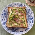ビートルズ食堂's cooksnap of when they made レモンで爽やか♪ピザ・ビアンカ風トースト.