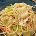 ミルまめ's cooksnap of when they made カニカマとマヨネーズの☆チーズパスタ.