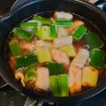 ととろ＆めい's cooksnap of when they made 鴨がなくても 鶏南蛮 つゆ.