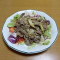 55才のおじさん's cooksnap of when they made ☆牛肉と長ねぎのスタミナ炒め☆.