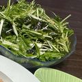 みきんどる's cooksnap of when they made 水菜とわかめのナムル【作り置き】.