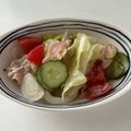 ままこーちょー's cooksnap of when they made 持ち寄りにも☆生ハムと野菜のマリネサラダ.