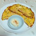 みぽぽ37's cooksnap of when they made ♬納豆カニカマねぎの卵焼き♬ひとりサイズ.
