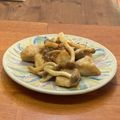 Tsumu's cooksnap of when they made 鶏むね肉ときのこのポン酢蒸し焼き.