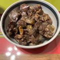 こっぷぽ～ん's cooksnap of when they made Cafe MUJI　とり肝からしマヨ和え.