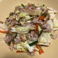 クックOX59B5☆'s cooksnap of when they made 早い安い！旨い！究極の豚バラキャベツ炒め.