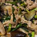 kaichun's cooksnap of when they made 簡単節約☆豚こまと茄子のさっぱり甘酢炒め.