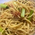 Mayumi731's cooksnap of when they made ランチに♪小松菜とベーコンの和風パスタ.