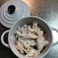 こつゆ514's cooksnap of when they made 超簡単作り置き☆レンジ蒸し鶏☆アレンジ付.