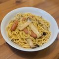 ＊ホワイトさん＊'s cooksnap of when they made 簡単♪きのこの豆乳クリームパスタ♡.