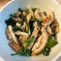 こーやんたん's cooksnap of when they made ムネ肉とほうれん草のごま和え☆具だくさん.