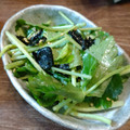 ばたみそーぱん☆'s cooksnap of when they made 簡単♪我が家で人気！三つ葉と海苔のサラダ.