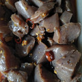 飛河えりか's cooksnap of when they made 甘辛こんにゃく　～炊飯器で簡単～.