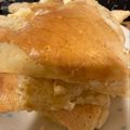 みちゅん's cooksnap of when they made 乳・卵不使用！保育園のホットケーキ.