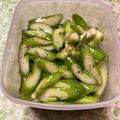猫田課長's cooksnap of when they made 5分でできる★やみつきセロリ.