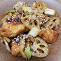 クックHBQ370☆'s cooksnap of when they made 簡単常備菜☆鶏胸肉れんこん甘酢炒め.