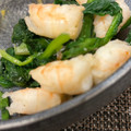 tomo's cooksnap of when they made 海老たっぷりほうれん草の中華煮.
