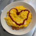 zoro☆'s cooksnap of when they made 簡単♫シンプル　オムライス.
