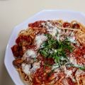 なめこおろし's cooksnap of when they made 夏バテにも○トマト缶でさっぱり冷製パスタ.