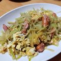 山ばあば's cooksnap of when they made 沖縄の人気料理☆青パパイヤチャンプルー.