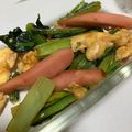 タッツーふもふも's cooksnap of when they made 小松菜のソテー.