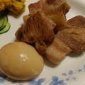 miyam315's cooksnap of when they made 炊飯器で豚肩ロースの角煮.