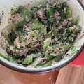 塩分制限模索中's cooksnap of when they made ★給食メニュー★ゴマねーず和え.