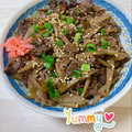 オウジリリノエ's cooksnap of when they made ごぼうと牛肉の炒めもの.