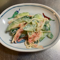 のえもゆ's cooksnap of when they made 簡単！カニカマきゅうりのわさびマヨ和え.