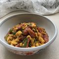 Ruriluru's cooksnap of when they made ✿ウインナーと卵のオイスターソース炒め✿.